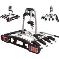 Apex Heckfahrradträger Fahrradträger für 4 Fahrräder 60kg Heckträger abklappbar 58001, (1-tlg)