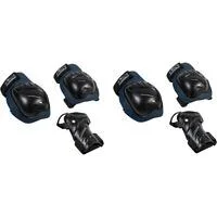 Biomechanisches Protektoren Set Comfort blau/schwarz, Größe M
