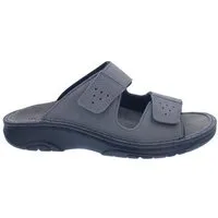 BERKEMANN Berkemann Tobias, Wechselfußbett, grau, Nubuk, Weite G-J 5801-980 Pantolette