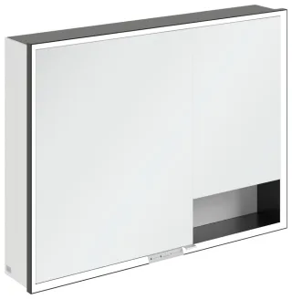 Villeroy & Boch Aufputz-Spiegelschrank My View+ B48110 1000x750x168mm m. Bel. Pure White B48110VF
