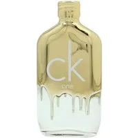 Calvin Klein Eau de Toilette CK One Gold, Holziger Unisex-Duft mit Feige, Jasmin, Veilchen und Vetiver.
