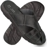 filsko Tafalla Sommer Leder-Sandalen für Herren Sandale