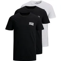 Jack & Jones T-Shirt CORP LOGO TEE (Packung, 3-tlg., 3er-Pack)