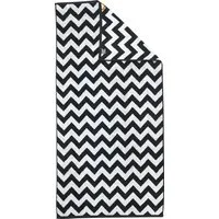 done.® Duschtuch Daily Shapes ZickZack, Jacquard-Walkfrottier (1-St), Jacquardgewebe, modernes Muster