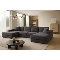 A&J MöbelLand GmbH Ecksofa VIENA 328x182 cm mit Schlaffunktion, Bonellfederkern und Bettkasten, TOP ANGEBOT!
