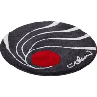 Colani Badematte Colani 18, Höhe 24 mm, rutschhemmend beschichtet, fußbodenheizungsgeeignet, Kunstfaser, rund