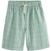 Next Shorts EDIT Shorts mit Kordelzug und Madras-Karomuster (1-tlg)
