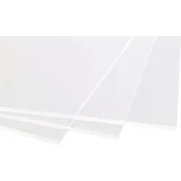queence Herd-Abdeckplatte 4 mm Acrylglas, PMMA XT Schneide- & Abdeckplatte UV beständig, Acrylglas, (1 tlg), Glasoptik, geruchlos, glasklar, beidseitig foliert, im Zuschnitt