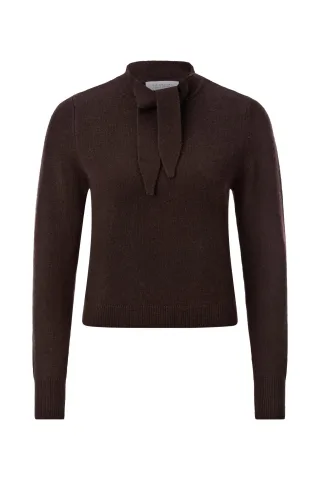 Rich & Royal - Tie Detail Basic SW chocolate torte - Gr. - S