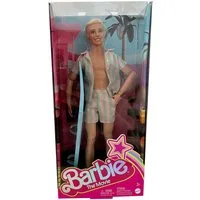 Barbie Stehpuppe Barbie The Movie, Puppe Ken mit Shirt, Shorts, Surfbrett Modepuppe