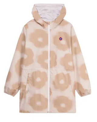 flotte - Regenjacke - Amelot Print weiß/pink - Gr. - XS