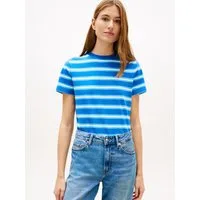 Tommy Hilfiger Kurzarmshirt TH SCRIPT REGULAR C-NECK SHORT SLEEVE TEE