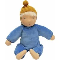 Käthe Kruse Babypuppe Waldorf Spielpuppe Dolly NANA Blau 35 cm