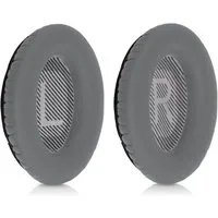 kwmobile 2x Ohr Polster für Bose Quietcomfort 35 35II 25 15 / QC35etc. Ohrpolster (Ohrpolster Kopfhörer - Kunstleder Polster für Over Ear Headphones)
