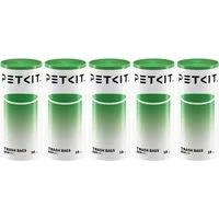 PETKIT Müllbeutel PETKIT Katzentoilettenbeutel mit Zugbändern 18 Stück, 1/5 Rollen