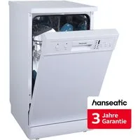 Hanseatic Standgeschirrspüler HG4585E97636W, 9 Maßgedecke, inkl. 3 Jahre Herstellergarantie