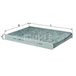 Mahle Aktivkohle-Innenraumfilter Audi Skoda VW LAK63