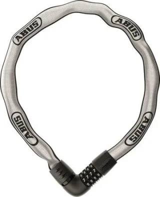 Abus Tresor 7 mm 6807C Ketten-Zahlenschloss reflective 110 cm