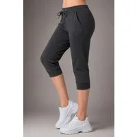 S&S Jogginghose Jogginghose 3/4 Hose Damen Caprihose Kurze Hose (Packung, 1-tlg., Jogginghosen) Bequeme Sporthose mit Kordelzug
