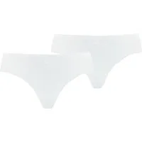 PUMA String PUMA WOMEN SEAMLESS STRING (2er Pack) Nahtlose Kanten, mittig platziertes Cat-Logo