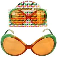 LG-Imports Retrosonnenbrille 80er Jahre Brille mit UV Schutz (1-St)