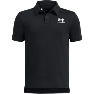 Under Armour - Poloshirt für Kinder, Regulär, kurzärmlig (Schwarz)