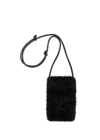 Barts - Handytasche aus Kunstfell Schwarz - Gr. - OS