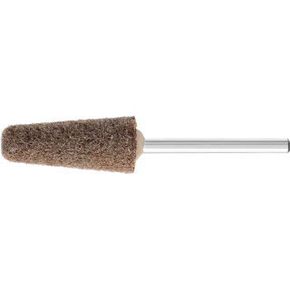PFERD TOOLS POLINOX verpresster Vlies-Schleifstift Kegelform PNER Ø 10x25 mm Schaft-Ø 3mm Hart A Grob für Finish - 47700293