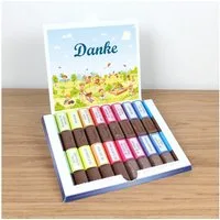 nikima Packpapier AUFKLEBER SET - Merci Danke Kinder Abschiedsgeschenk Kita Erzieher