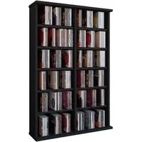 VCM Standregal Holz CD DVD Stand Regal Schrank Ständer Ronul, 1-tlg., 92x60x18cm Schrank, Aufbewahrung