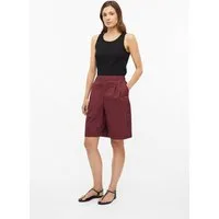 s.Oliver Shorts Hose Bermudahose aus Popeline mit Falten
