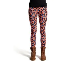 cosey Leggings Leo Line Leggings im Leoparden-Design, 2 Größen (XS–S & M–L) 34/XS bis 36/S