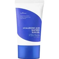 Isntree Sonnenschutzcreme HYALURONIC ACID WATERY SUN GEL LSF 50+, leichter + cremiger Sonnenschutz mit Reisextrakt