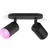 Philips Hue LED Deckenspot White & Color Ambiance Fugato 1er Aufbauspot, Abschaltautomatik, Bluetooth, CCT - über Fernbedienung, Dimmfunktion, Einschlafhilfe, Farbsteuerung, Farbwechsel, Memory, nach Trennung vom Netz, Nachtlichtfunktion, RGB, Smart 