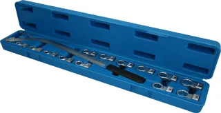 Brilliant Tools Keilriemen und Spannrollen-Schlüssel-Satz, 15-tlg - BT571060