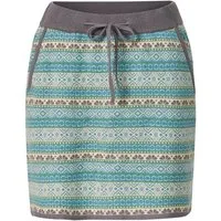 Himalaya Clothing Strickrock Edler Rock Damen mit Streifenmuster aus Merino-Kaschmir-Wollmischung Minirock mit Schlupfdesign und hohem Tragekomfort