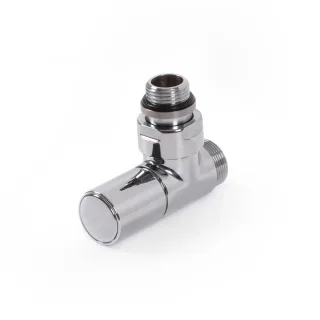 Terma Regel-Eckventil CYLINDER GZ 1/2"-GZ 24-19 , TGZRCR006, Chrom TGZRCR006