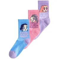 Next Kurzsocken 3er-Pack gerippte Söckchen, KPOP Demon Hunters (3-Paar)