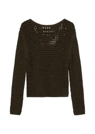 Marc OPolo Casual - MTCWK_Pullovers Dark Green_Multi_01 - Gr. - S