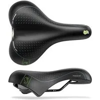 Sportourer Fahrradsattel Sattel Kaalam Gel Sattel schwarz