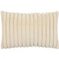 Magma Heimtex Kissenhülle RAYA, 60 x 40 cm, Creme Polyester, Samtoptik