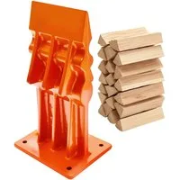 relaxdays Holzspalter Manueller Holzspalter
