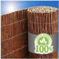 urfence Sichtschutzzaunmatten aus Weide - 80x300 Sichtschutz Weidenmatte - Balkon Terrasse Garten, Balkonverkleidung Windschutz Sonnenschutz - Pergola Sichtschutzmatte