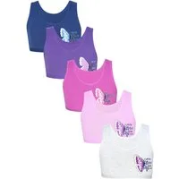 TupTam Bustier TupTam Mädchen Bustier mit breiten Trägern 5er Pack
