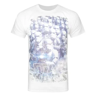 Star Wars - T-shirt vieilli Stormtroopers - Homme (Blanc)