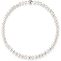 Firetti Perlenkette Schmuck Geschenk Halsschmuck Halskette Perle, Made in Germany - mit Süßwasserzuchtperle