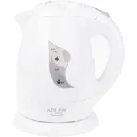 Adler Wasserkocher AD 08 Wasserkocher 850 W - 1 L, 360° drehbar, Weiß, 1 l, 850 W