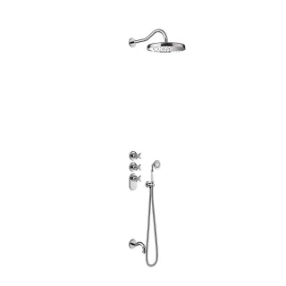 Tres Bausatz 3 Wege Thermostat Unterputz Block System für Wanne und Dusche , 24235301 24235301