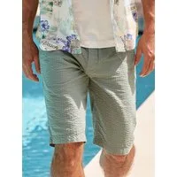 LERROS Chinoshorts Chino-Shorts aus Baumwolle in leichter Seersucker-Qualität
