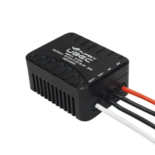 Flipsky 4-20S Lipo External UBEC 20A 5.0V/ 6.0V / 7.4V / 8.4V Adjustable for RC Car Fixed Wing Aircraft Robot Arm
